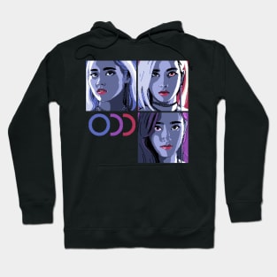 LOONA Odd Eye Circle (original pixelart) Hoodie